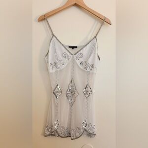 Y2K Coachella Fairy Sheer Top